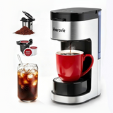 Horavie Single-Serve Coffee Maker for Home, Travel & Dorm – K-Cup & Ground, 6–14 oz