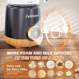 8-in-1 Milk Frother & Steamer – 20 oz, Hot & Cold Foam, 550W